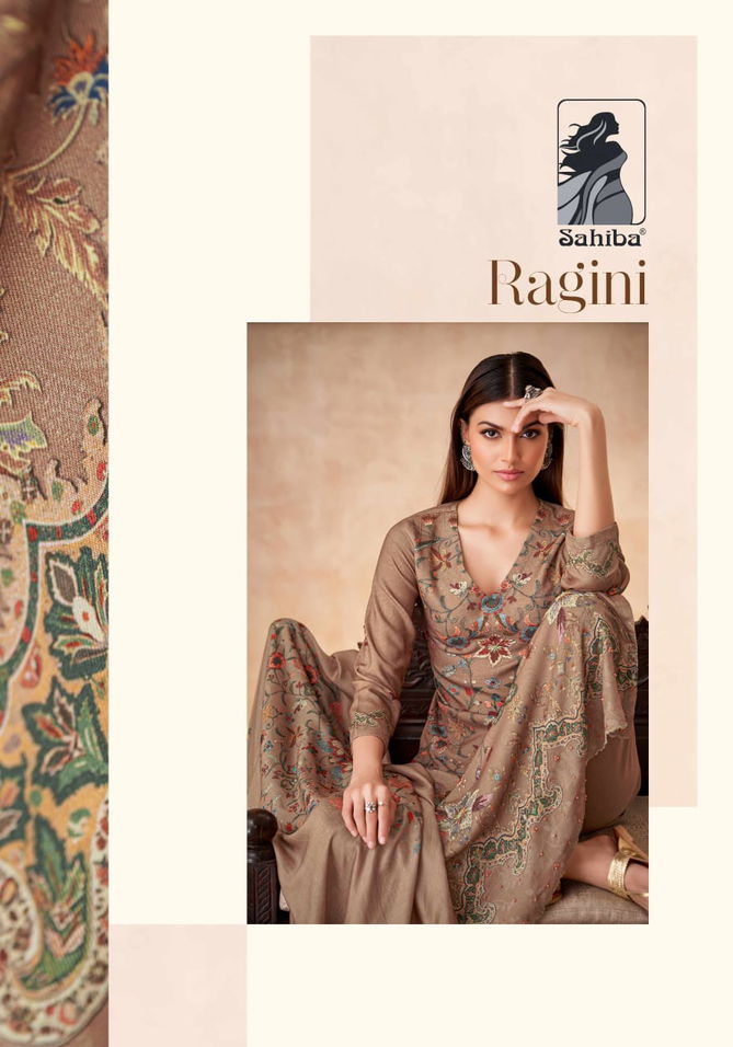 Ragini By Sahiba Stape Twill Digital Printed Dress Material Wholesale Shop In Surat